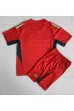 Argentina Keeper Babyklær Borte Fotballdrakt til barn VM 2022 Korte ermer (+ Korte bukser)